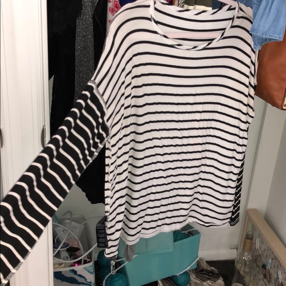 Forever 21 long sleeve stripes